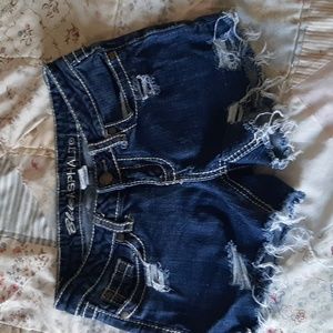 Blue Asphalt jean shorts size 1